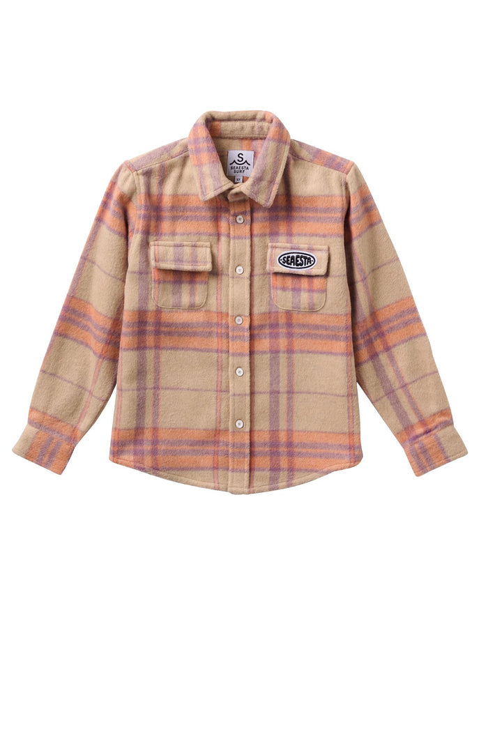 Patch Flannel Shirt Youth