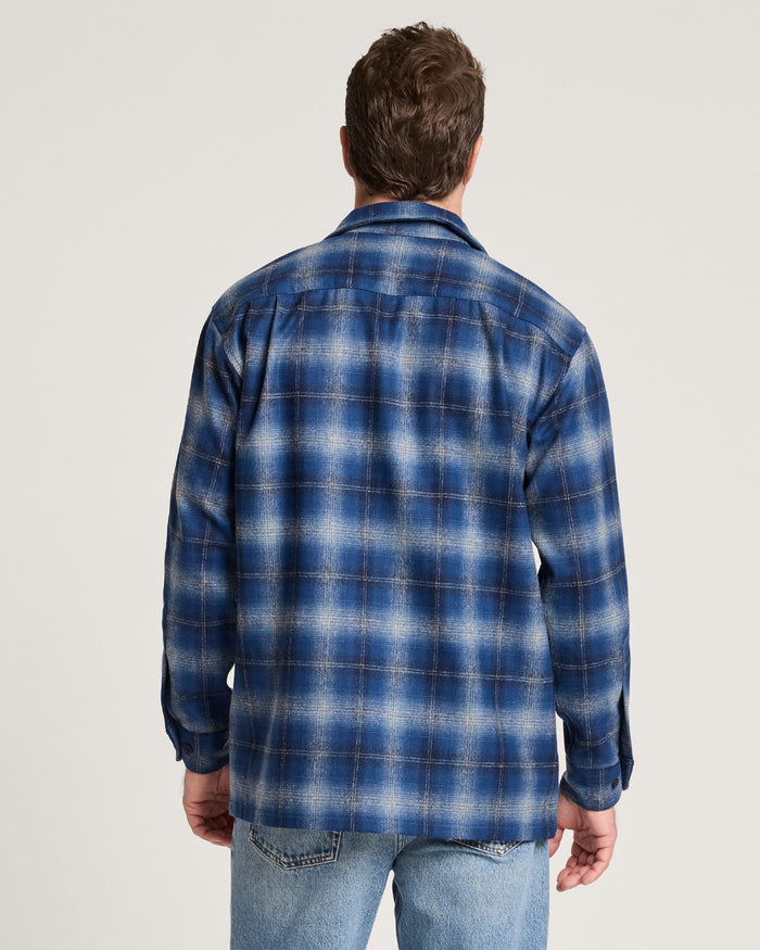 Pendleton Board Shirt - Navy Ombre