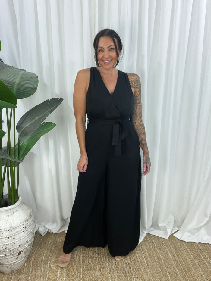 Pixie Jumpsuit - Black