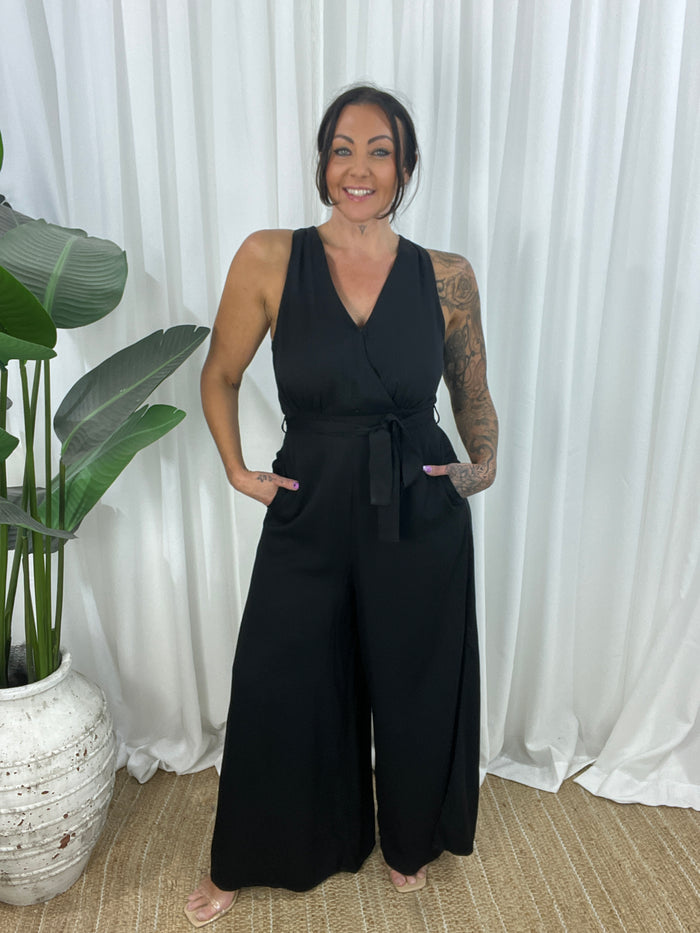 Pixie Jumpsuit - Black