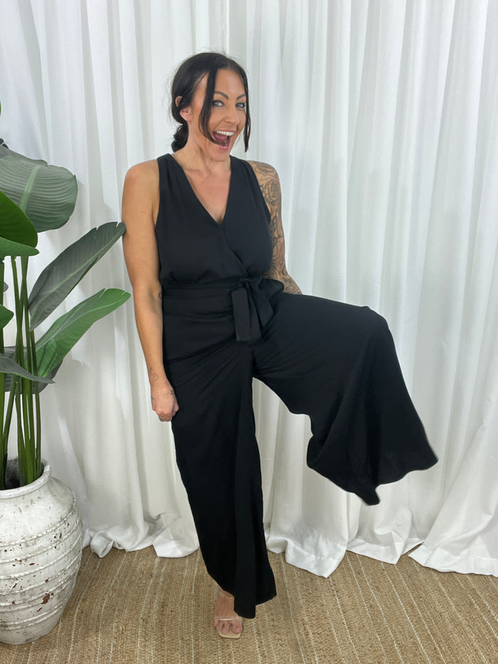 Pixie Jumpsuit - Black