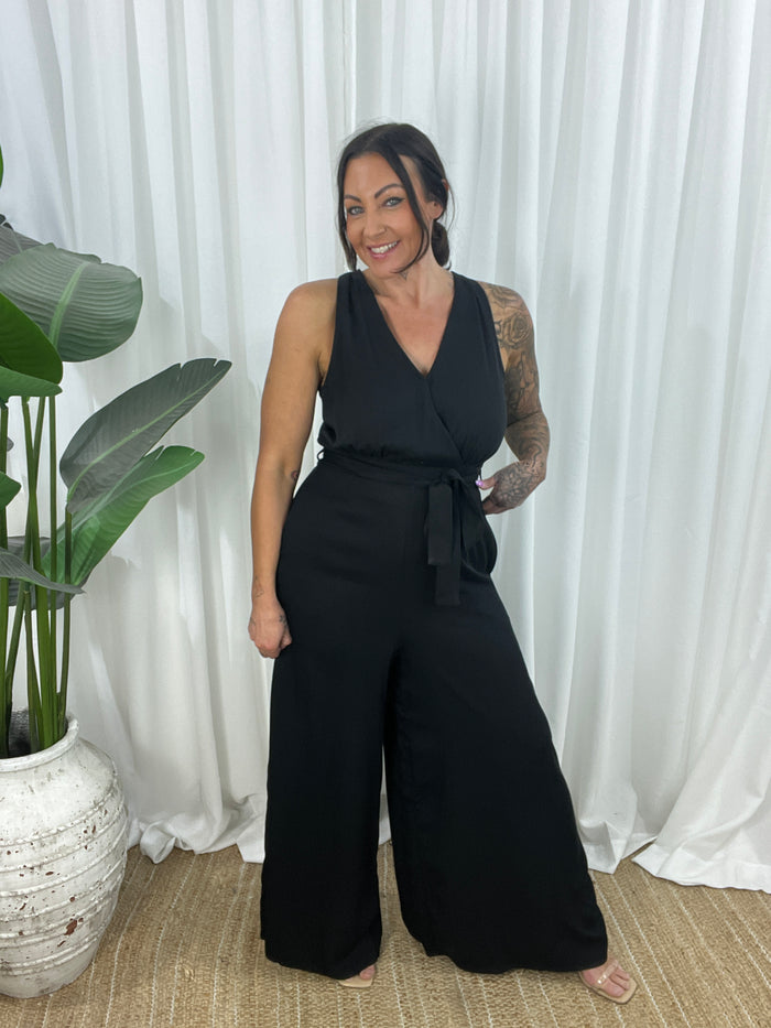 Pixie Jumpsuit - Black