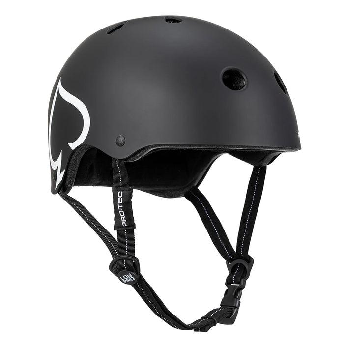 Pro-Tec Low Pro Certified Helmet matte black pure boardshop