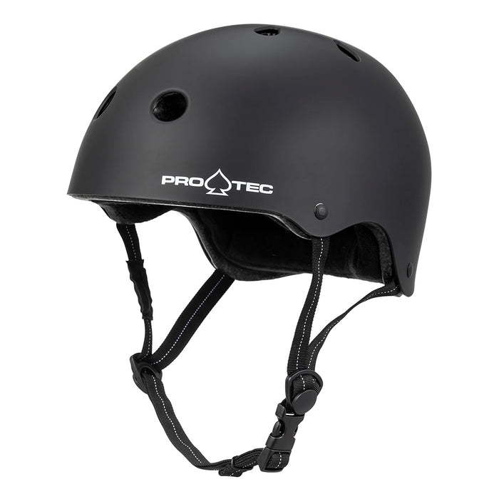 Pro-Tec Low Pro Certified Helmet matte black pure boardshop