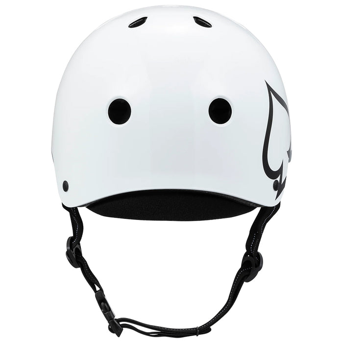 Pro-Tec Low Pro Certified Helmet gloss white pure boardshop
