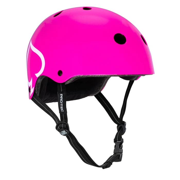 Pro-Tec Low Pro Certified Helmet gloss pink pure boardshop
