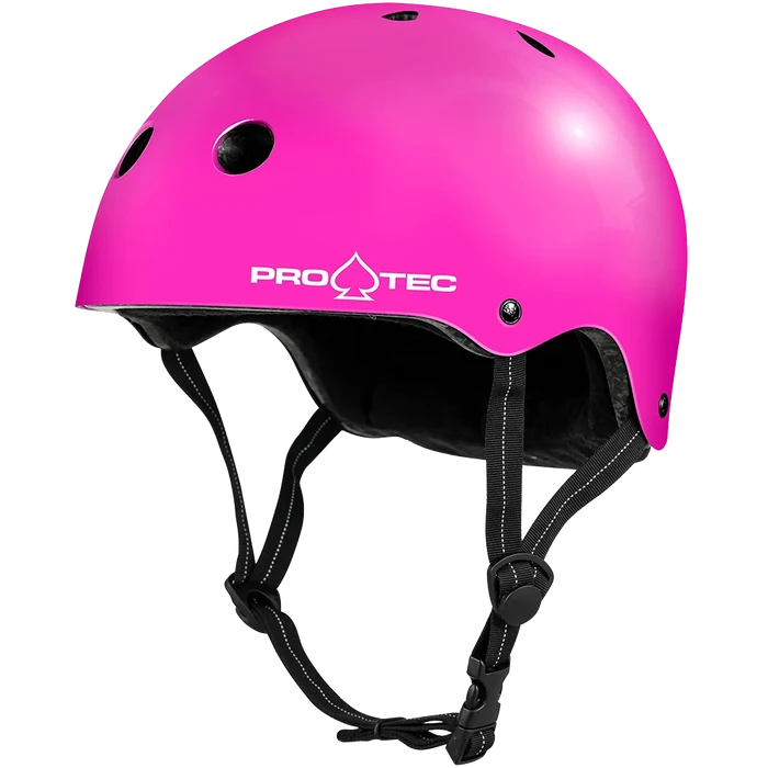 Pro-Tec Low Pro Certified Helmet gloss pink pure boardshop