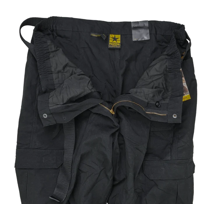 Propper Black Tactical Trousers with Belt - 42x36, XLarge - Army & Outdoors - Combat Trousers