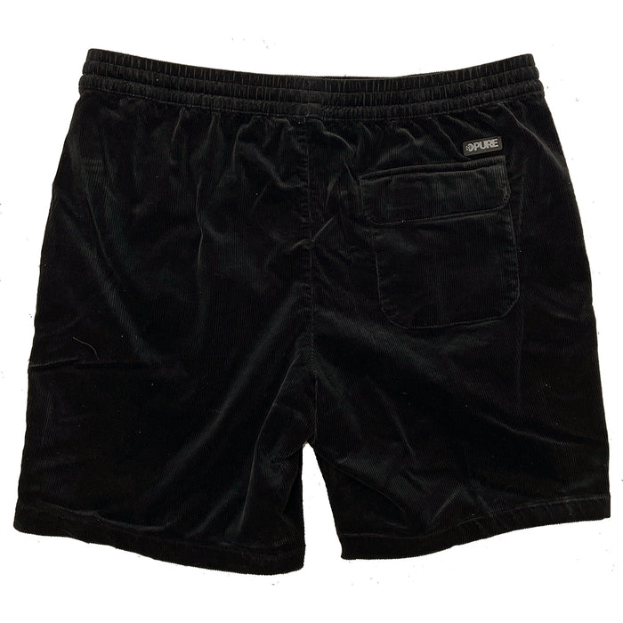 Pure Cord Shorts black pure boardshop