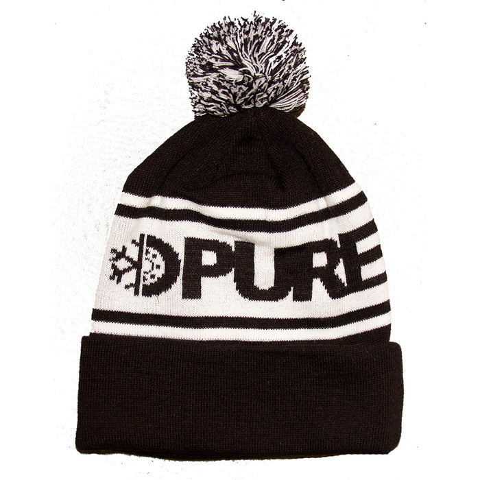 PURE PURE FW Block Pom Beanie Pure Board Shop