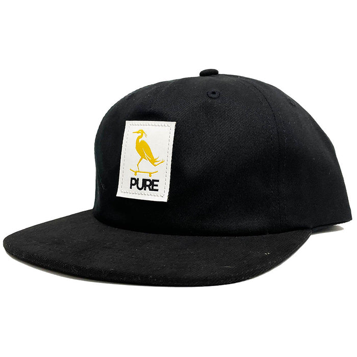 Pure Hartt Cord Combo Strapback Hat black/black pure boardshop