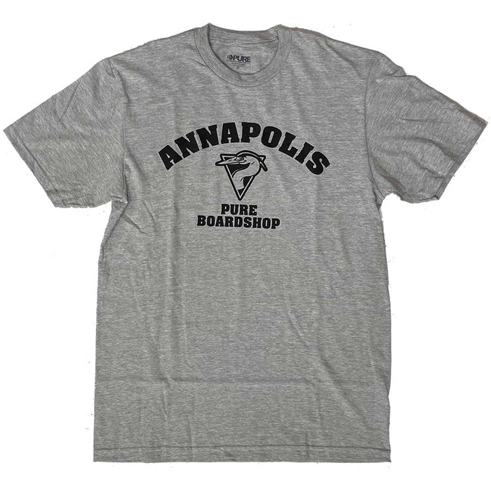 Pure Home Team Stock T-Shirt sport grey pure boardshop