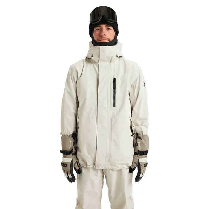 Quiksilver Mission Goretex Snow Jacket Bone Pure Boardshop