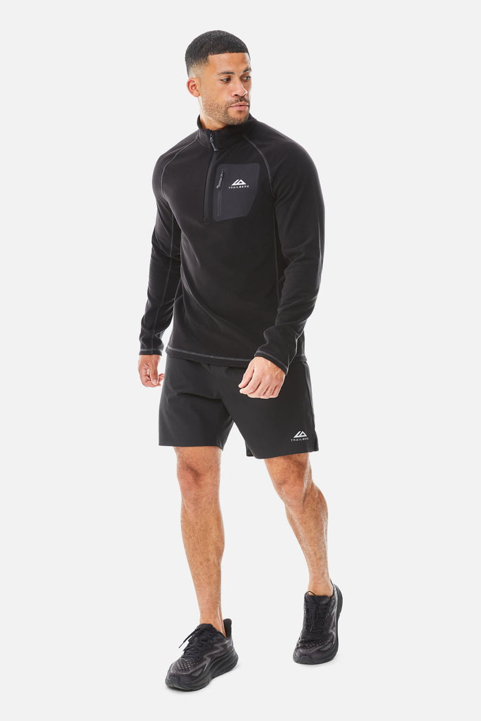 Radius 1/4 Zip Fleece - Black