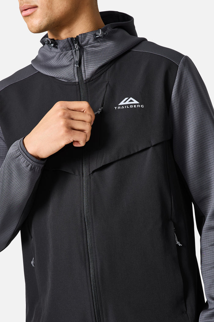 Rapid Dash 2.0 Hood - Black/Volcano Grey