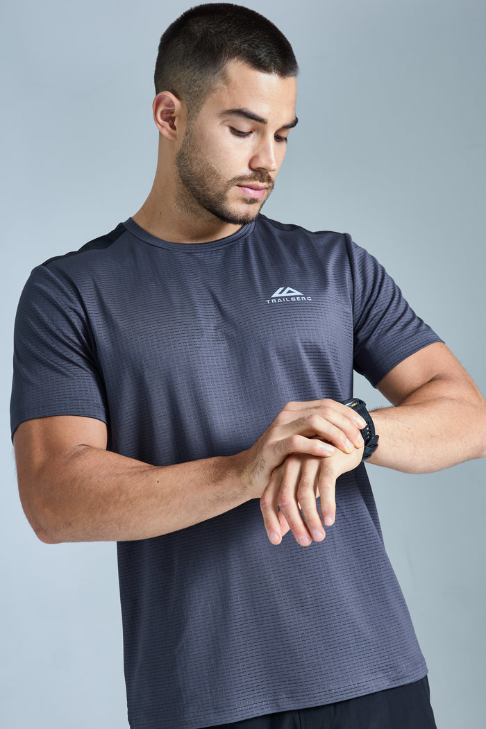 Rapid Dash 2.0 Tee - Black/Volcano Grey