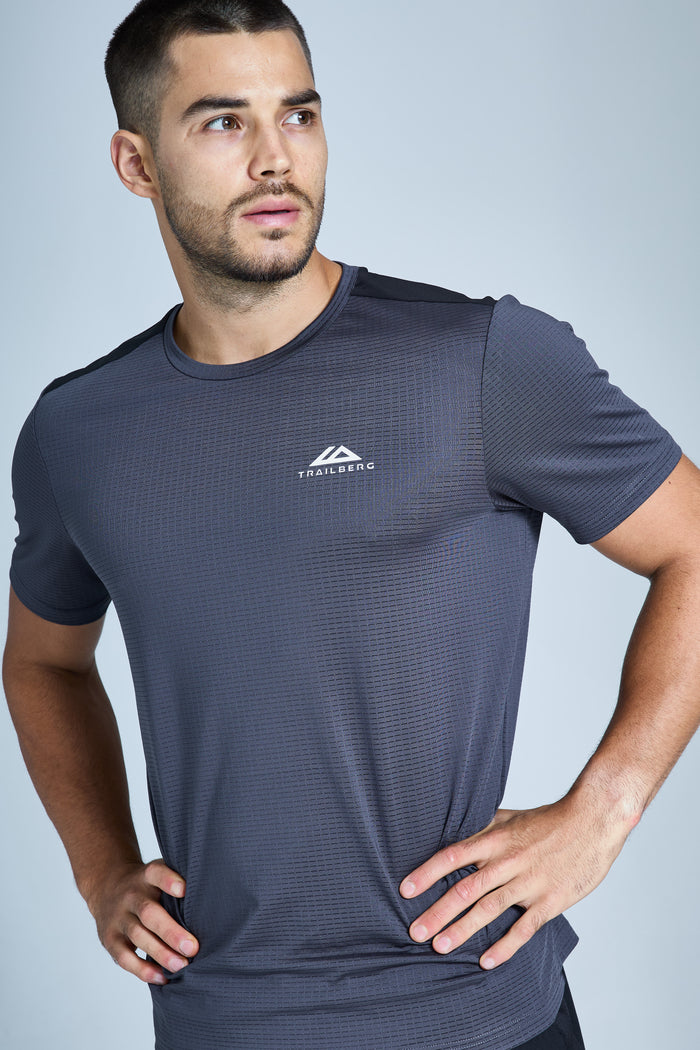 Rapid Dash 2.0 Tee - Black/Volcano Grey