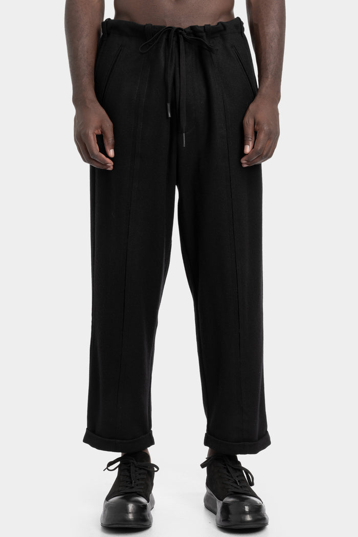 Andrea Ya'aqov | AW25 - Cropped wool blend pants, 25MSAP46B