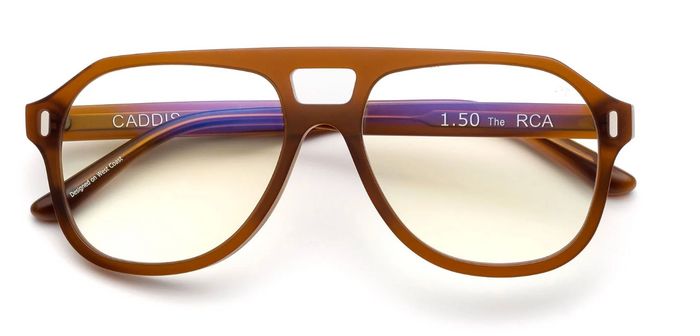 RCA Reading Glasses - Matte Gopher