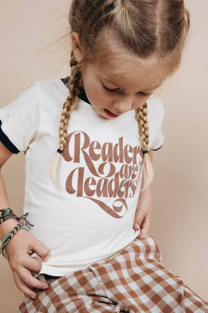 Readers are Leaders Kids Graphic Tee by The Bee & The Fox