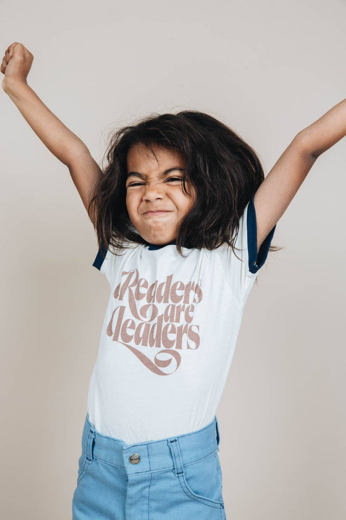 Readers are Leaders Kids Graphic Tee by The Bee & The Fox