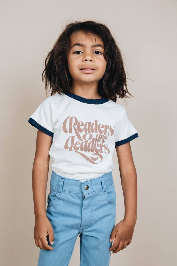 Readers are Leaders Kids Graphic Tee by The Bee & The Fox