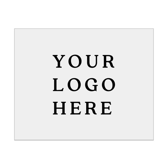 Rectangular Clear Custom Logo Sticker for Branding & Product Labeling - XOXOKristen