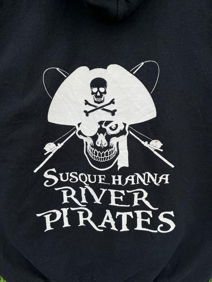 RIVER PIRATES Vintage Hoodie || Unisex  | Thrifted Streetwear |