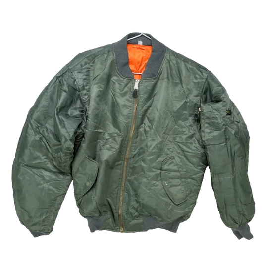 Rothco Olive MA-1 Flight Jacket - 2XLarge - Rothco - Flight Jackets