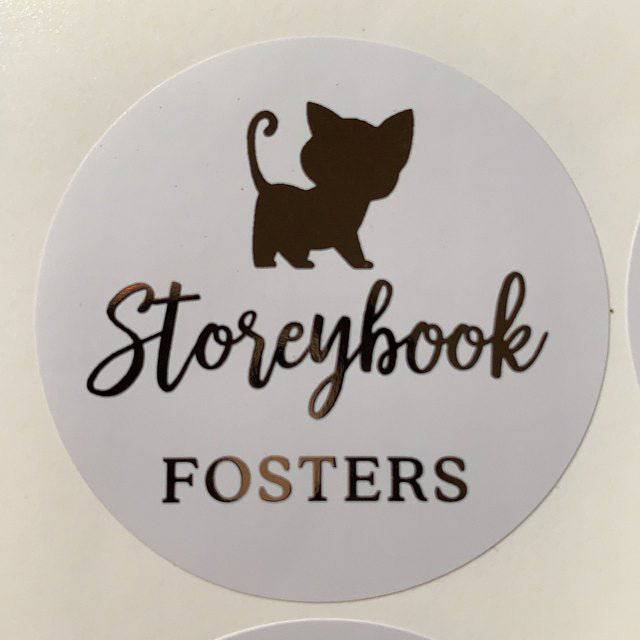Round Clear Custom Logo Sticker for Branding & Product Labeling - XOXOKristen