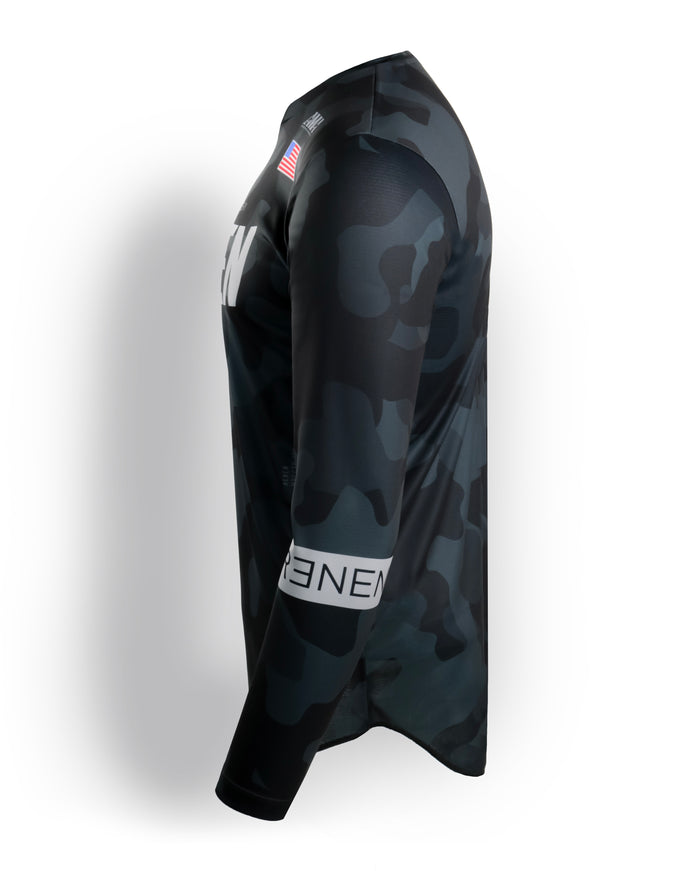 S1125 "BLACK CAMO" Jersey (customizable)