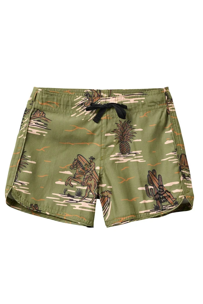 Seaesta Surf Boys Boardshorts | Surfing Cowboy Cactus