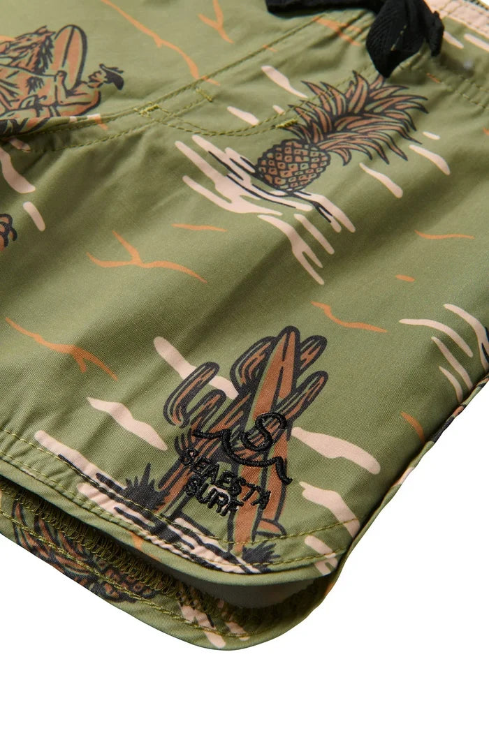 Seaesta Surf Boys Boardshorts | Surfing Cowboy Cactus