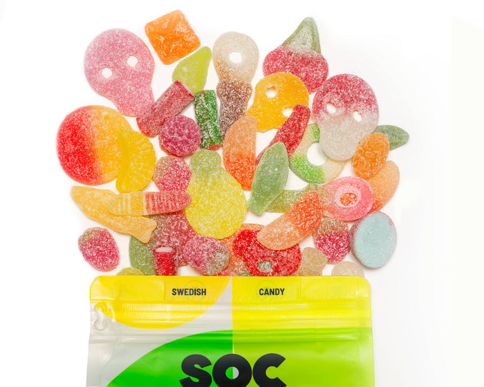 Sour Mix Swedish Candy Bag