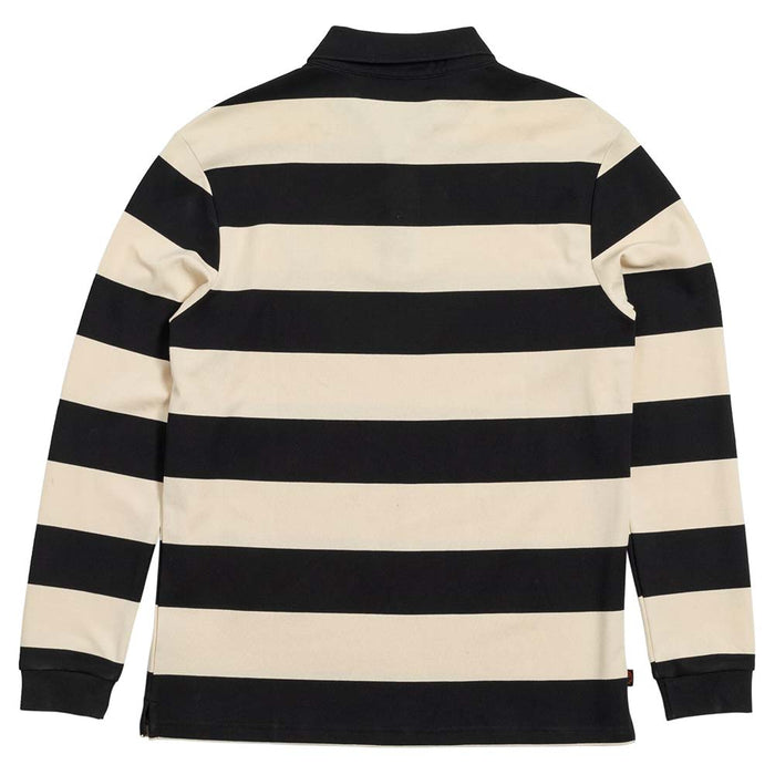 Spitfire Bighead Rugby Shirt black/white pure boardshop