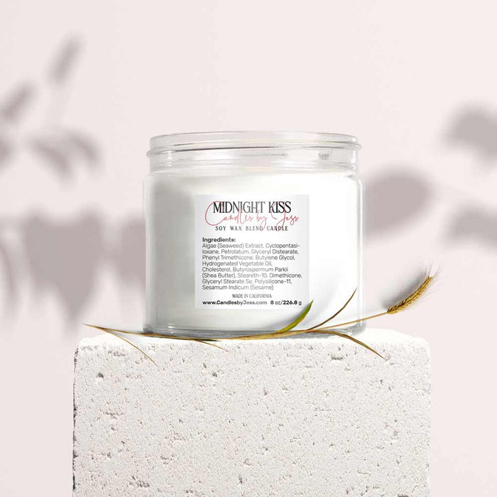Square Cosmetic Ingredients Labeling Sticker - XOXOKristen