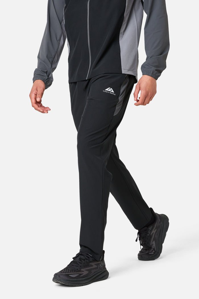 SS26 Cloud Woven Pant - Black/Volcano Grey