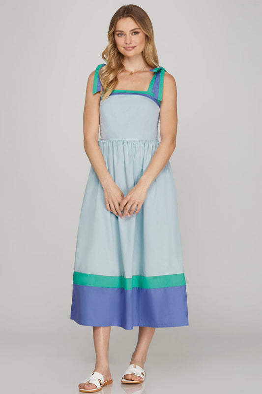 Still Water Midi Dress