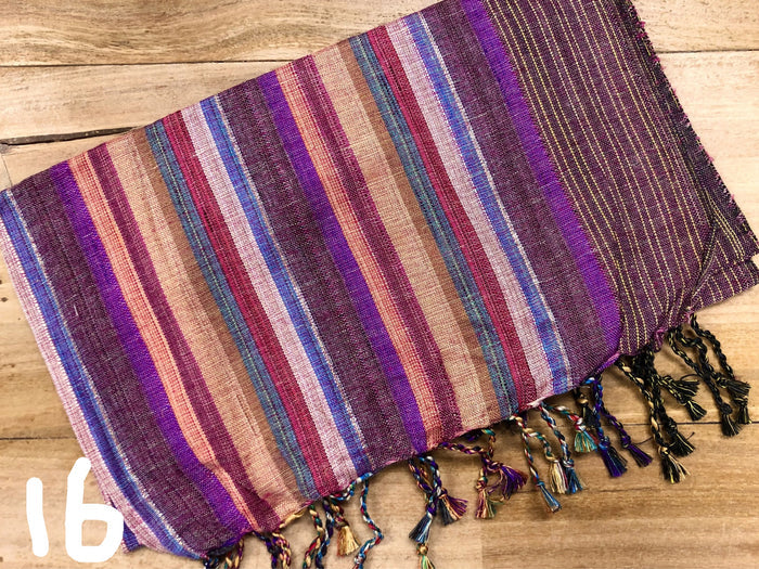 Striped Scarf - Bright Colors