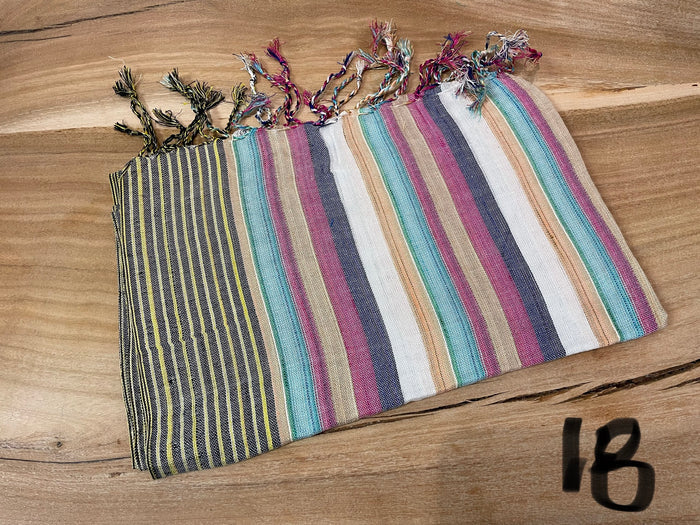 Striped Scarf - Bright Colors