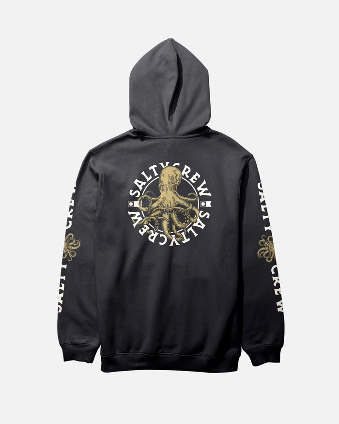 Tentacles Hooded Fleece - Black