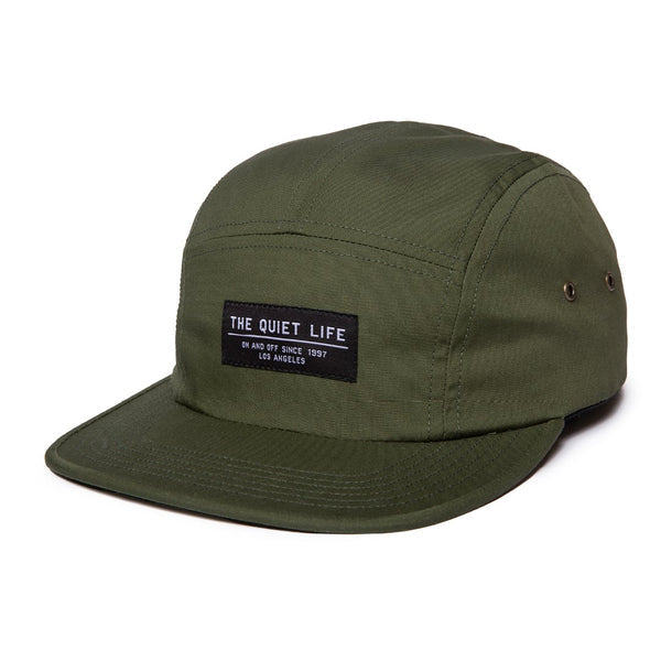 The Quiet Life Foundation 5 Panel Hat olive pure boardshop