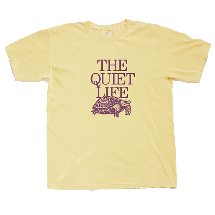 The Quiet Life Turtle Pigment Dyed T-Shirt pure boardshop