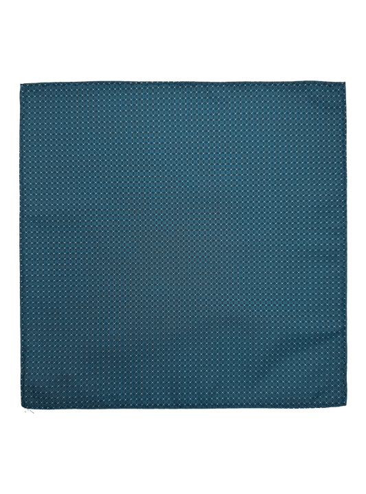 Tribeca Blue Dotted Pocket Square
