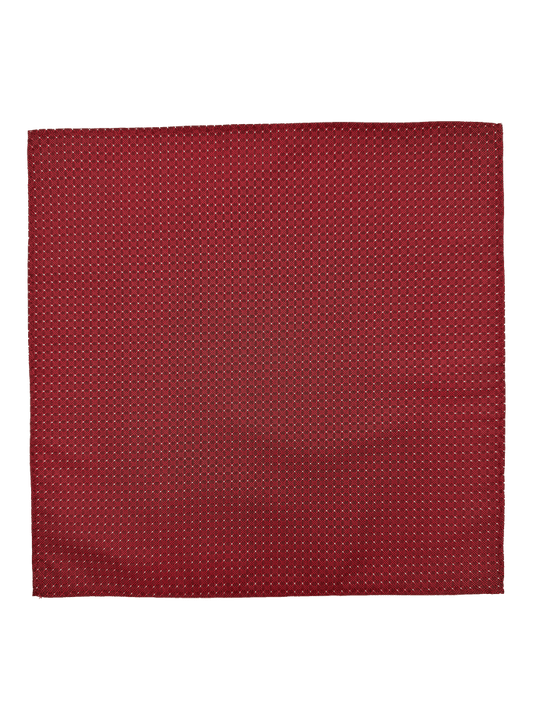 Tribeca Red Dotted Pocket Square