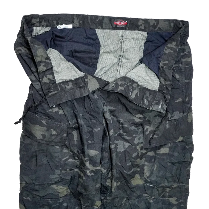 Tru-Spec Multicam Black TRU Trousers - XLarge Regular - Tru-Spec - Combat Trousers