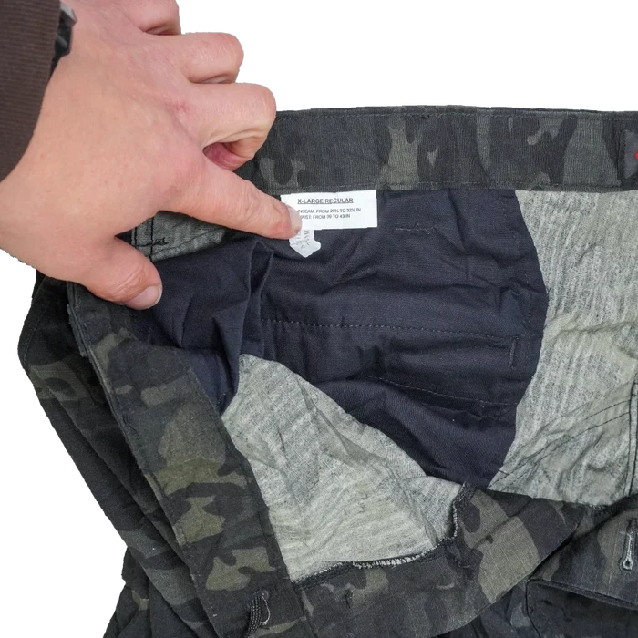Tru-Spec Multicam Black TRU Trousers - XLarge Regular - Tru-Spec - Combat Trousers