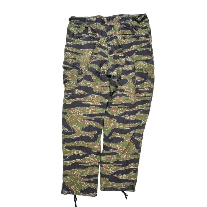 Tru-Spec Tiger Stripe BDU Ripstop Trousers - XLarge Long - Army & Outdoors - Combat Trousers