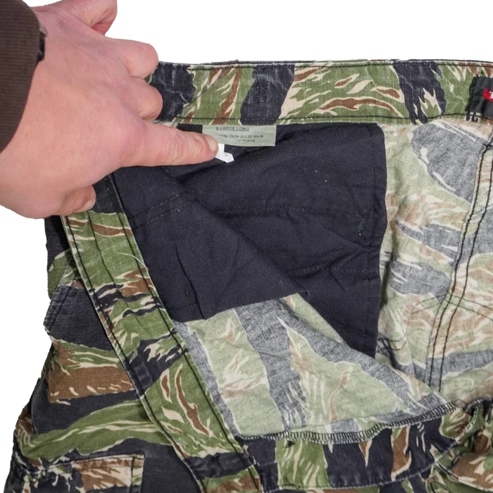 Tru-Spec Tiger Stripe BDU Ripstop Trousers - XLarge Long - Army & Outdoors - Combat Trousers
