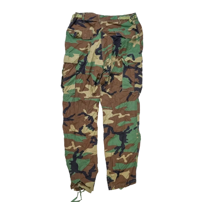 Tru-Spec Woodland Ripstop BDU Trousers - Medium Long - Tru-Spec - Combat Trousers